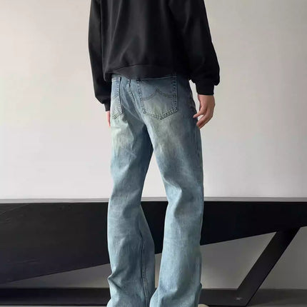 Men's Skinny Slim-fit Tall-looking Jeans