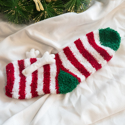 Fashion Simple Magnetic Christmas Socks For Men And Women