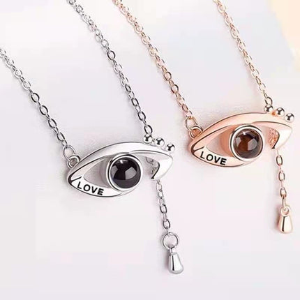 One Hundred 100 Sentences I Love You Customized Necklace Female