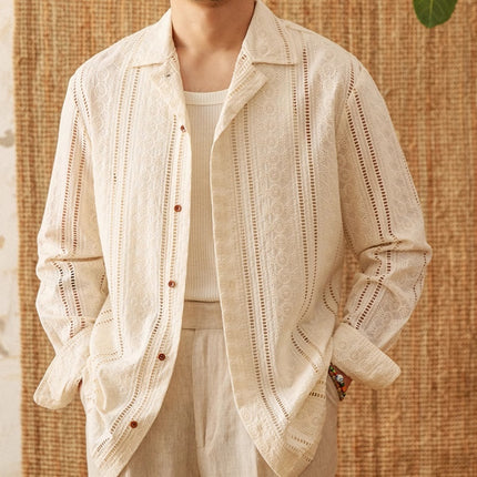 Cotton Long-sleeved Shirt Fashion Shirt