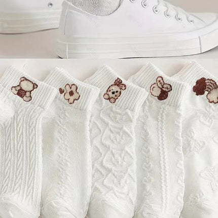 Socks For Women Mid-calf Length Socks Thin