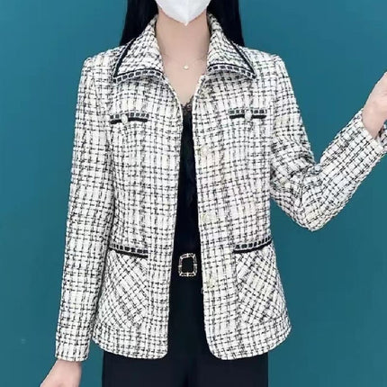 High-end All-match Temperament Western Style Oversized Short Women's Coat