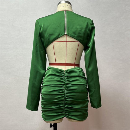 Women's Airy Fashion Pleated Wrap Skirt