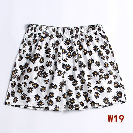 Men's Home Loose Plus Size Cotton Arrow Pants