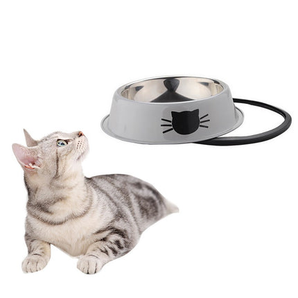 Stainless steel pet bowl