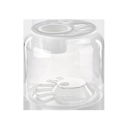 Transparent Plastic Ecological Desktop Landscaping Feeding Fish Tank