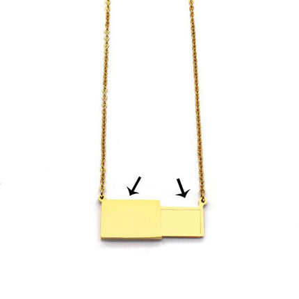 Festival Stainless Steel Personalized Necklace