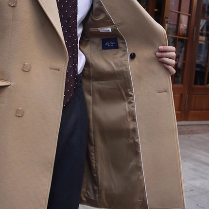 Wool Coat British Slim Fit