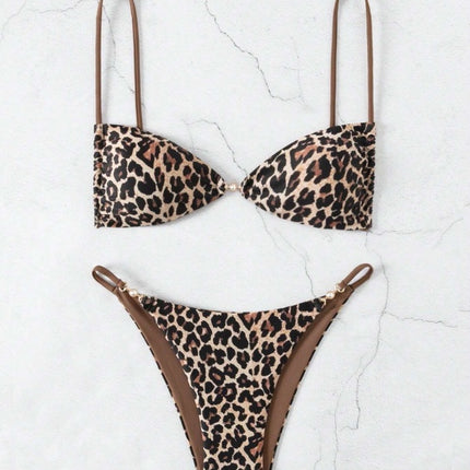 Women's Two-piece Casual Swimsuit P61 Decor