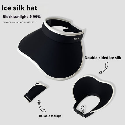 UV Protection Sunshade Female Sun Protection Hat Plus-sized