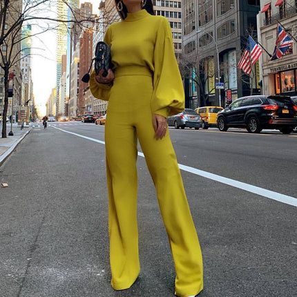 Long sleeved jumpsuit