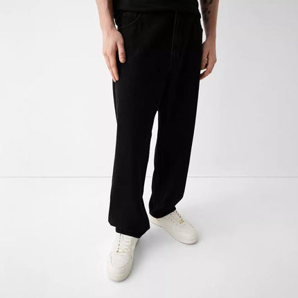 Creative Casual Versatile Men's Straight Jeans