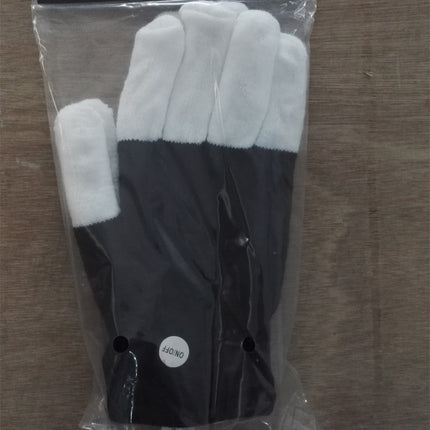 Led Glowing Gloves Rainbow Glowing Gloves