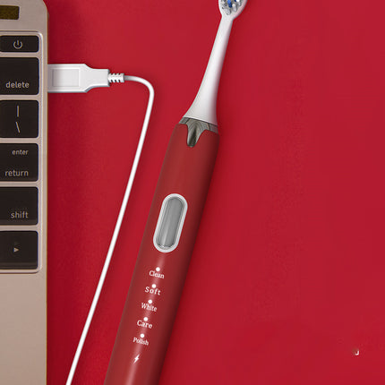 Ultrasonic Sonic Electric Toothbrush USB Rechargeable Tooth Brush