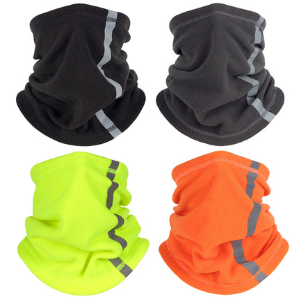 Men's Multifunctional Warm Fleece Reflective Collar