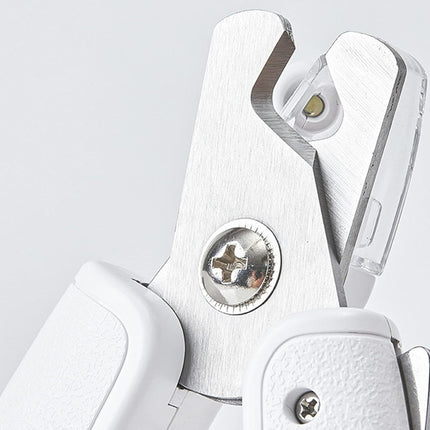 Pet Products Cat Nail Scissors Dog Nail Clippers Cat Nail Scissors With LED Nail Clipper