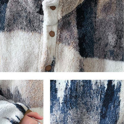 Fashion Men's Velvet Padded Thickened Sweater