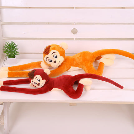 Plush Toy Long Arm Hanging Monkey Curtain Home Decoration