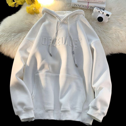 Ovsize Men's Hooded Fashion Brand American Style Loose Hoodie