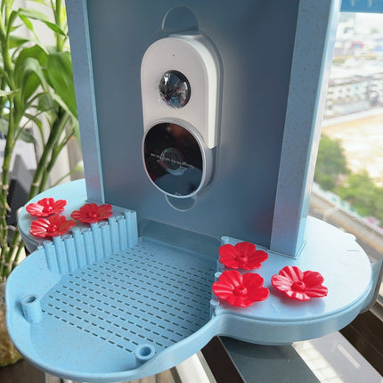 Intelligent Feeder 160 Degree Wide Angle AI Identify Birds