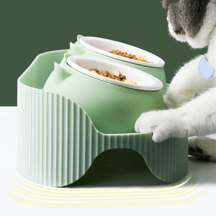 Pet Cat Bowl Ceramic Food Bowl Protect Cervical Spine Food Bowl Food Bowl