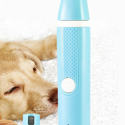 Pet Nail Polisher And Hair Trimmer One Machine Dual Purpose Household Pets