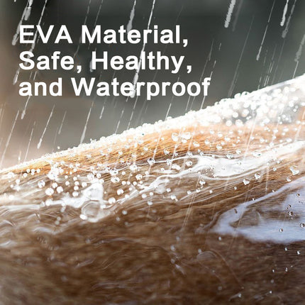 Pet Raincoat Transparent Dog