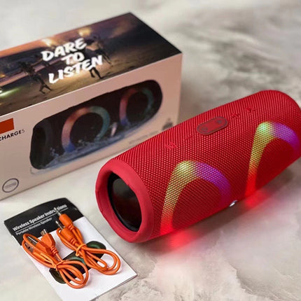 Outdoor Subwoofer RGB Colorful Light Small Speaker