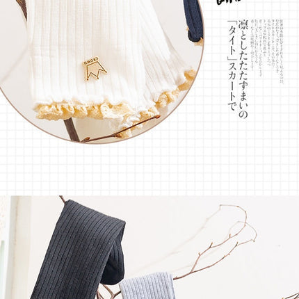 Spring And Autumn Thin Cotton Mid-length Socks