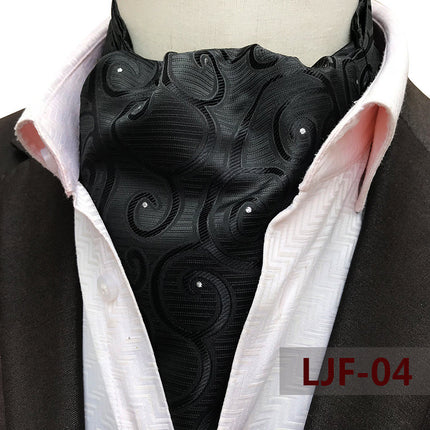 Men's Scarf Jacquard Polyester British