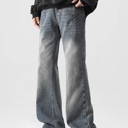 Vintage Jeans Men's Washed Straight