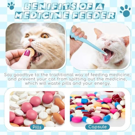 2 Pcs Pet Pill Shooter For Cat Dog Pill Shooter Pet Pill Dispenser Cat Pill Gun Oral Tablet Capsule Silicone Syringes With Soft Tip For Cats Dogs Small Animals