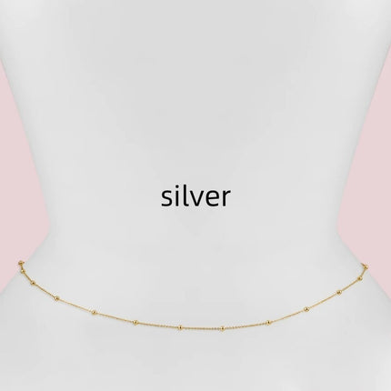 Simple Fashion Special-interest Single Layer Waist Chain For Women