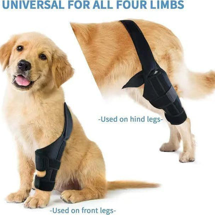 Pet Protective Gear Dog Leg Injury Assistance Support Bar Rehabilitation Training Belt
