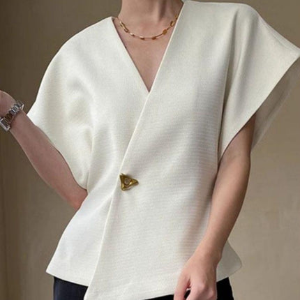Vest Suit French Style Temperament Top For Women