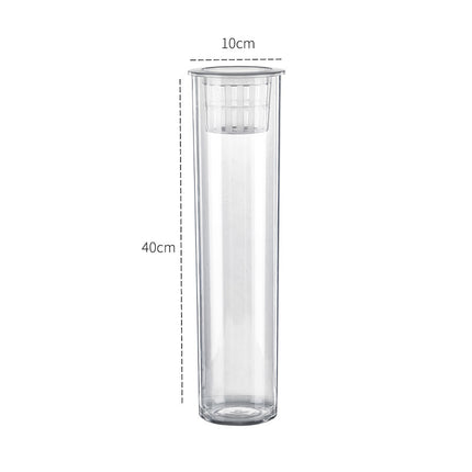 Living Room Micro Landscape Desktop Ecological Pot Transparent Plastic Creative Decoration Fish Tank