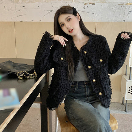 Plus Size Red Quilted Design Sense Padded Top Coat