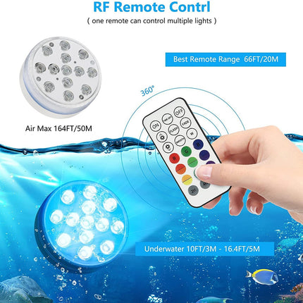 Color Changing Remote Control Diving Light