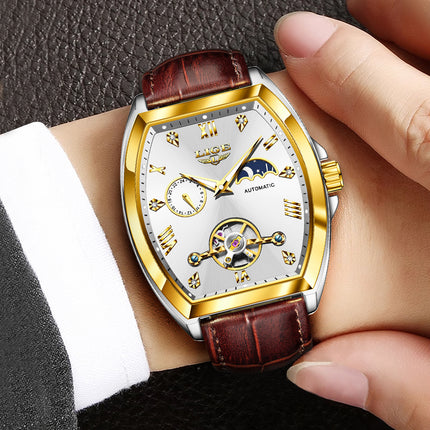 Men's Tourbillon Mechanical Watch Multifunctional Waterproof