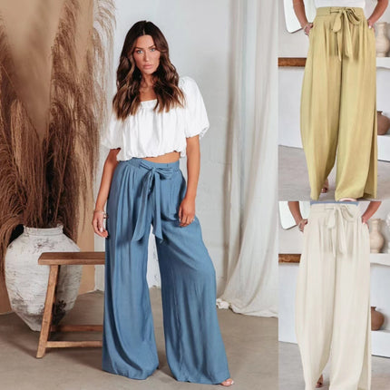 Casual Pants Women's High Waist Wide Leg Pants