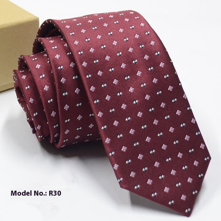 Fashion Exquisite Jacquard Tie Wedding Groom