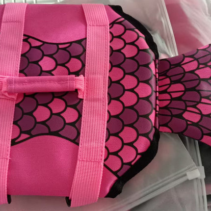 Pet Life Jacket Shark Mermaid Swimsuit