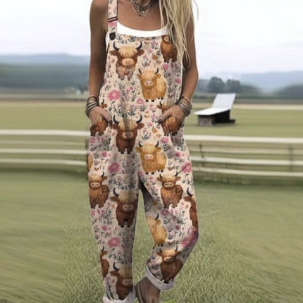 Digital 3D Printing Button Strap Casual Suspenders