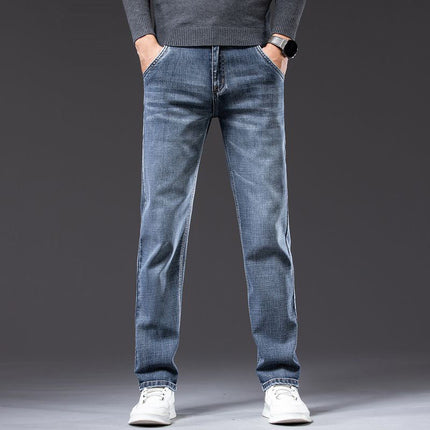New Loose Straight Stretch Pants For Men
