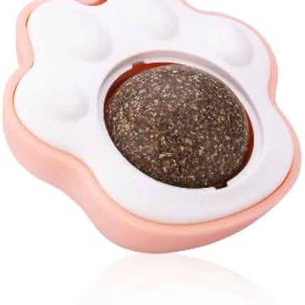 Catnip Balls Extra Energy Ball For Cats Edible Vine Cat Lick Toys Healthy Kitten Teeth Cleaning Dental Chew Toys Wall Treats For Cats