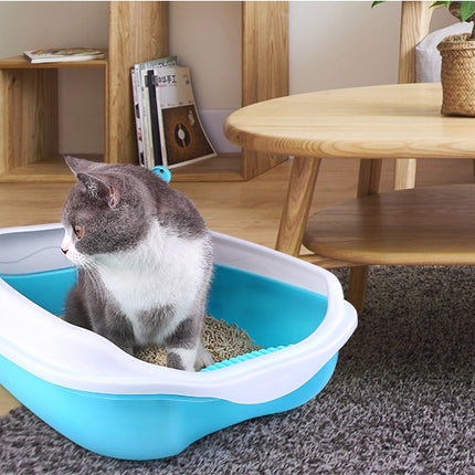 Semi Enclosed Cat Sized Thickened Splash Proof Toilet