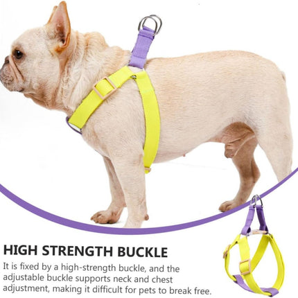 Dog Harness And Leash No Pull Nylon Pet Leashes For Small Dogs French Bulldog Chihuahua Lead Leash And Collar Set For Yorkies