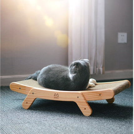 Deformation Cat Bed Vertical Corrugated Paper Grinding Claw Toy Replaceable Core Pet Products
