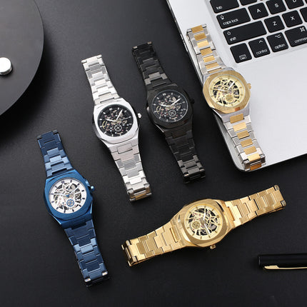 Fashion Alloy Watch Men's Watch BESTWIN Hollow Butterfly Clasp