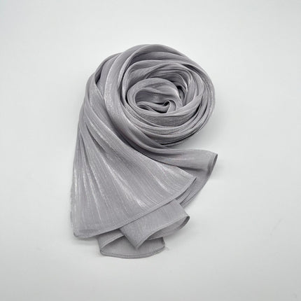Shiny Satin Scarf Malay Scarf